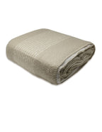 Manta de Sofá Estilo Mohair en Varios Colores y Tamaños - Beige / 150x180