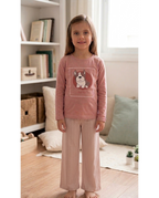Pijama Modal Manga Larga Niña Love You (imagen 2)