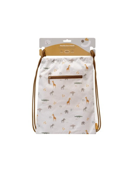 Mochila - saco infantil marca Interbaby savanna LOOFTYS