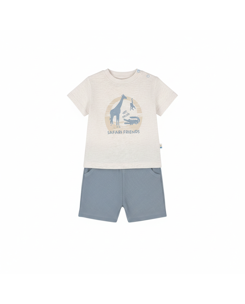 Conjunto 2 Piezas Niño Camiseta+pantalón Safari Friends