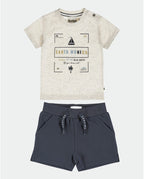 Conjunto 2 Piezas Niño Camiseta+pantalón Santa Mónica Blanco (imagen 5)