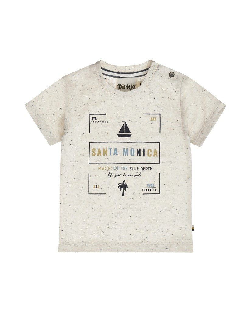 Conjunto 2 Piezas Niño Camiseta+pantalón Santa Mónica Blanco