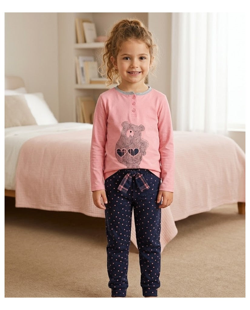 Pijama Niña Manga Larga Ref. NA214008