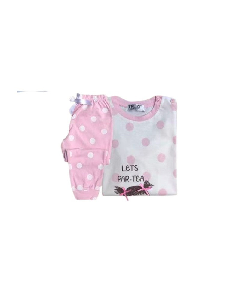 Pijama Niña Manga Larga Lets Par Tea (imagen 2)