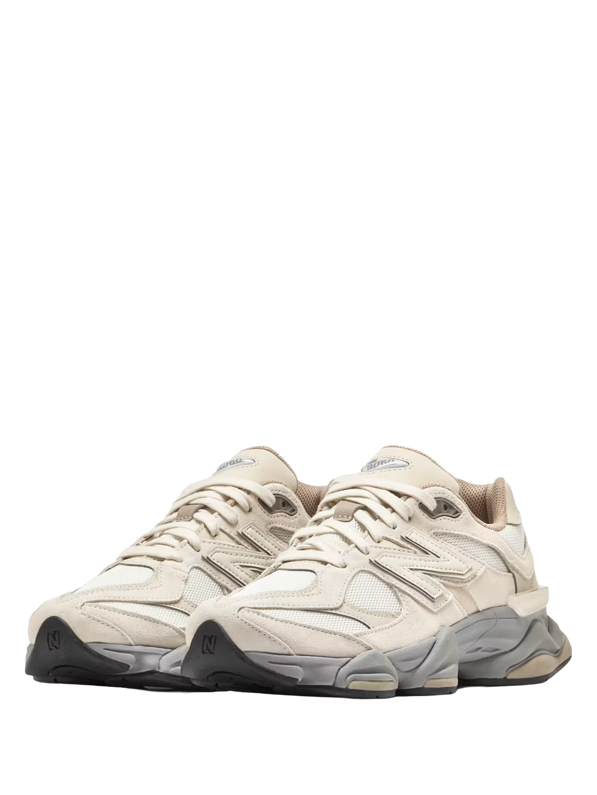 New Balance 9060 Beige y Gris - vista lateral