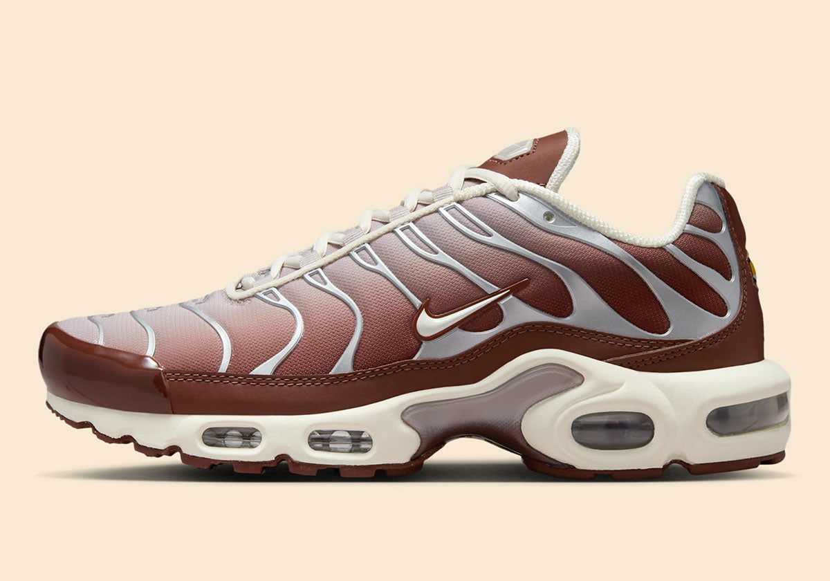 Nike Air Max Plus Marrón Claro Orewood Dark Pony vista superior