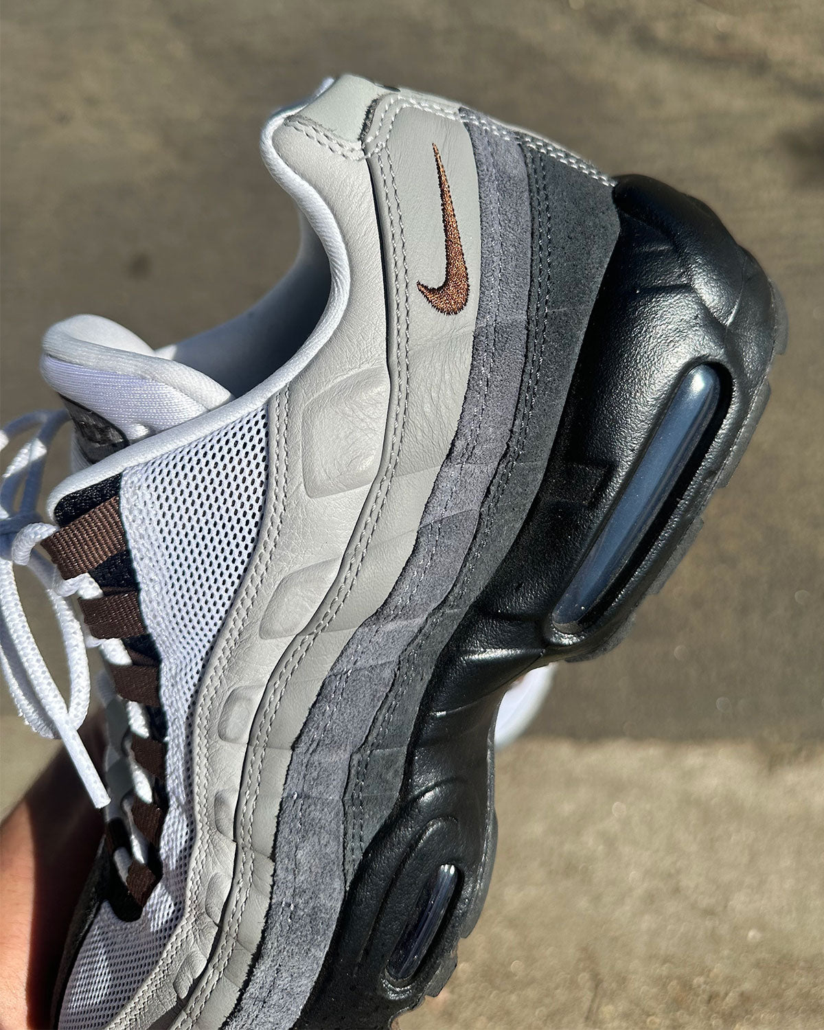 Nike Air Max 95 SB Cacao Wow vista superior