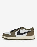 Jordan 1 Retro Low Medium Olive vista lateral