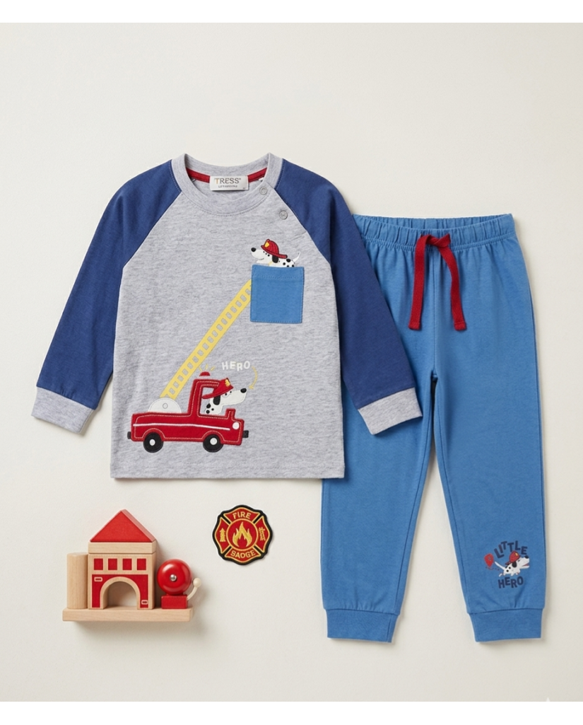 Pijama Niño Manga Larga Ref. NO215017 (imagen 2)