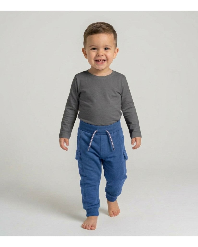 Pantalón Jogging Bebé Niño Azul (imagen 2)