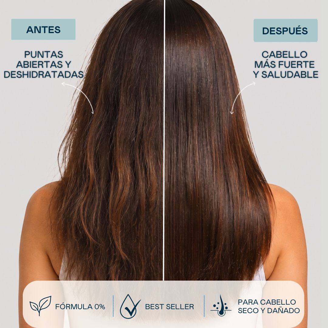 Pack Total Repair para Cabellos Dañados - Champú y Mascarilla - 1975 ml Valquer®