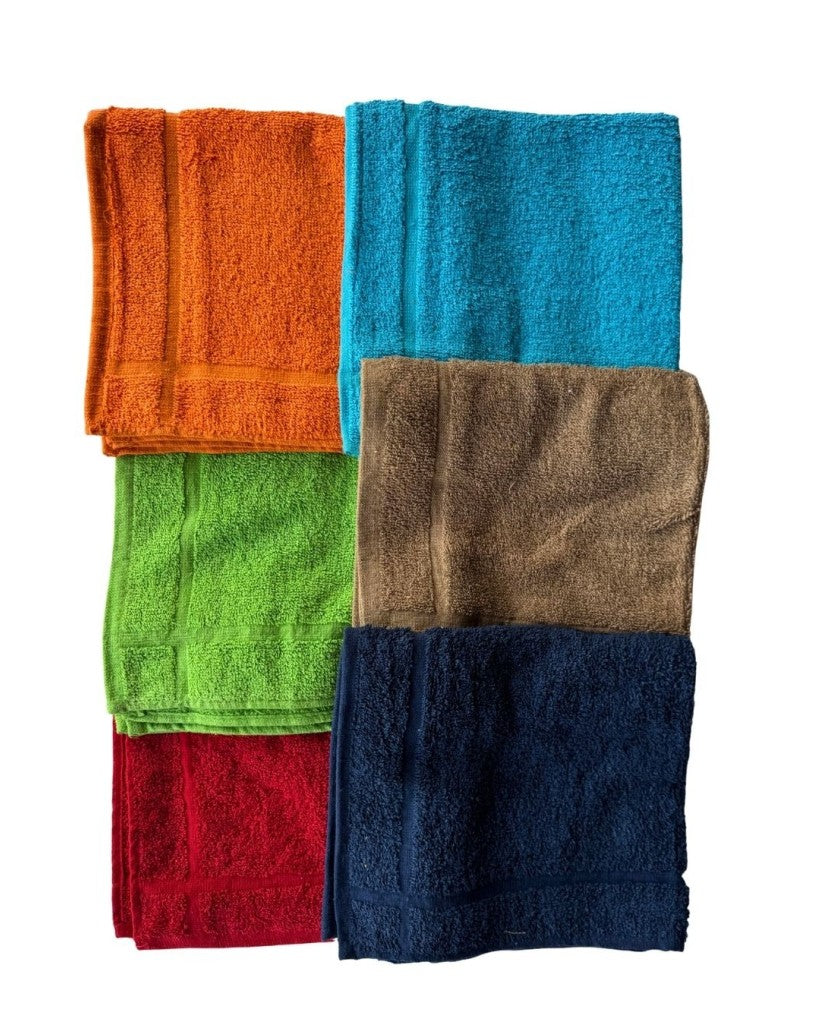 Pack 5 Paños de Cocina Colores Lisos