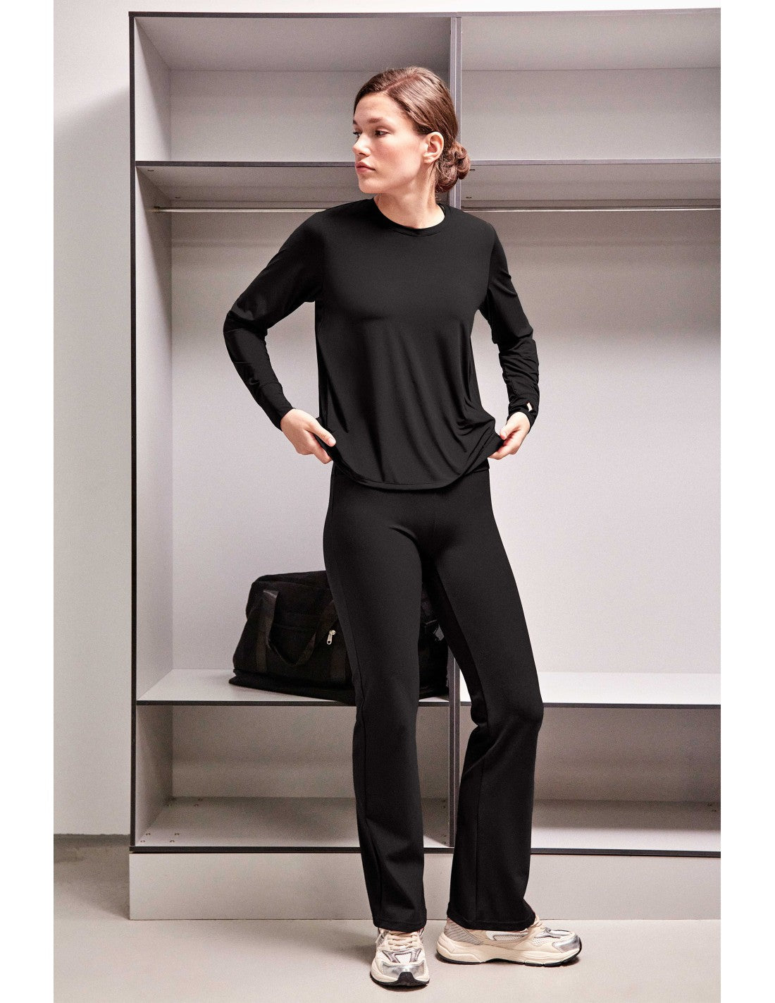 Pantalón Flare - Negro / M