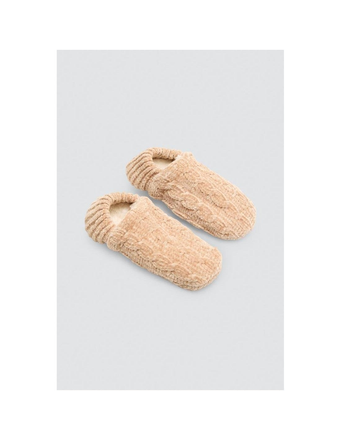 Patuco Zapatilla Antideslizante de Mujer, Caja de 6 Unidades, Diseño Trenzado (imagen 5)