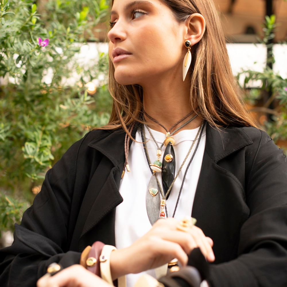 Collar largo SAIRA monsul ÉMOLO®