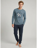 Pijama de Algodón para Hombre, Diseño Fly