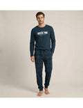 Pijama de Algodón para Hombre, Diseño Siesta