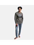 Pijama de Interlock para Hombre, Diseño Racer