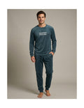 Pijama de Microvelur para Hombre, Diseño Estrés