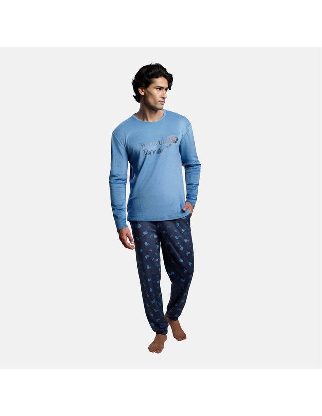 Pijama de Spandex para Hombre, Diseño Dormilón