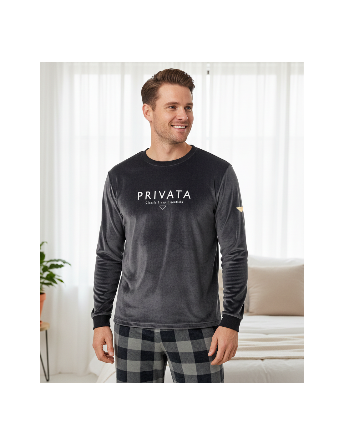 Pijama de Spandex para Hombre, Diseño Classic