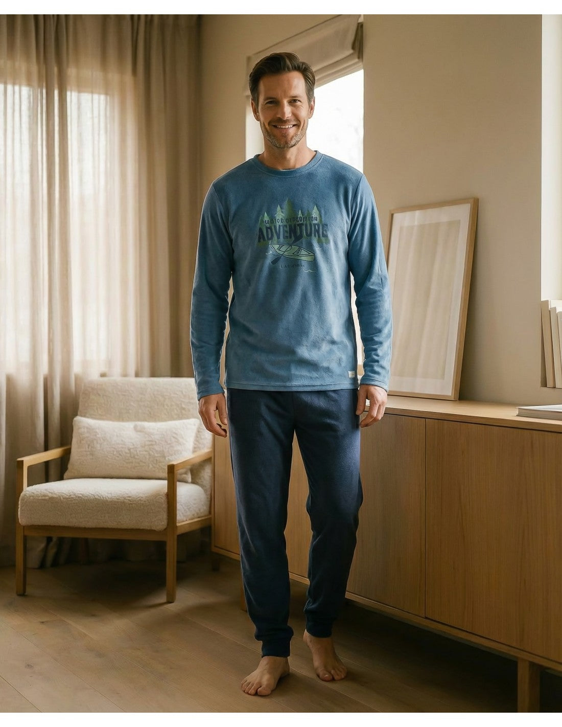 Pijama de Spandex para Hombre, Diseño Adventure (imagen 3)