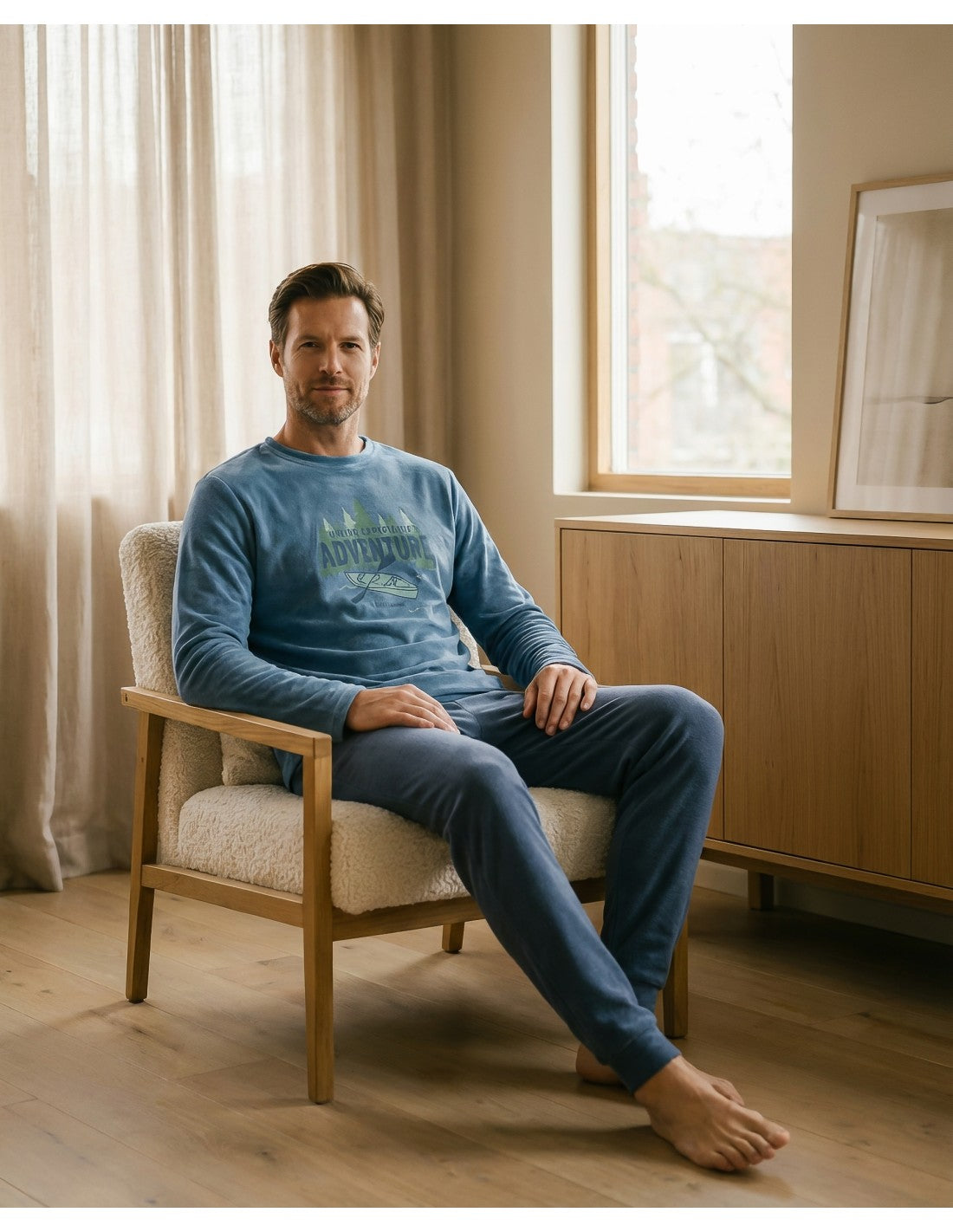 Pijama de Spandex para Hombre, Diseño Adventure