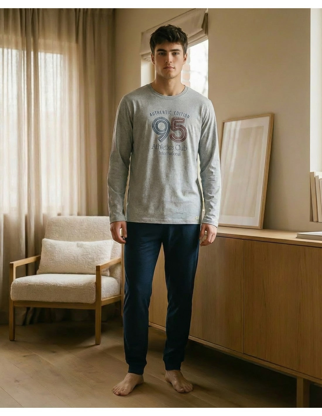 Pijama de Spandex para Hombre, Diseño Athletics