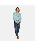 Pijama de Spandex para Mujer, Diseño Cat-Urday