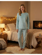 Pijama de Spandex para Mujer, Diseño Aguamarina (imagen 2)