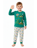 Pijama Infantil de Interlock para Niño, Diseño DJ