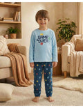 Pijama Infantil de Terciopelo para Niño, Diseño Game Over