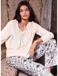 Pijama Polar de Mujer, Diseño Flores