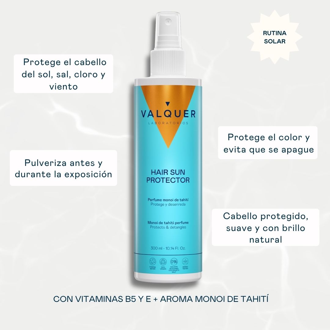 Protector Solar Capilar con Vitamina B5 - 300 ml Valquer®