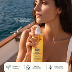 Protector Solar Corporal SPF 50 - Alta Protección e Hidratación - 300 ml Valquer®