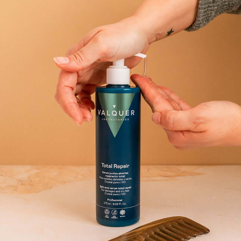 Sérum capilar para puntas abiertas reparación total - 275 ml Valquer®