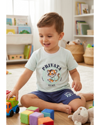 Pijama Infantil Niño Punto Liso