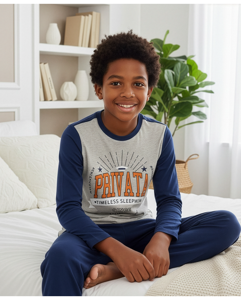 Pijama Niño Manga Larga Sleepwear