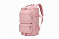 Mochila para Viaje y Gimnasio Rosa y Negro - Looftys