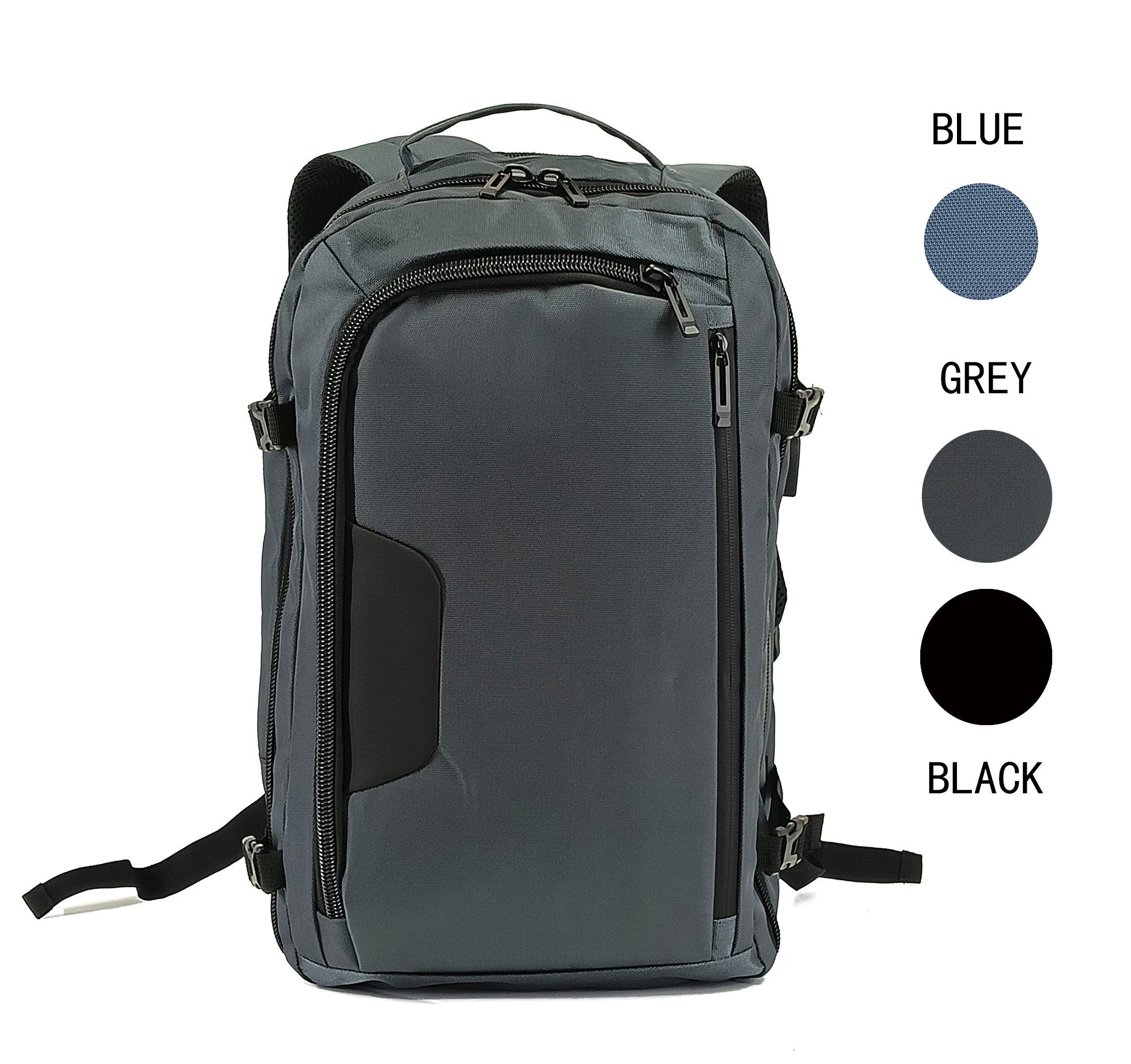 Mochila Business Gris, Negro y Marino - Looftys