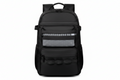 Mochila Tela Casual Negra y Gris - Looftys