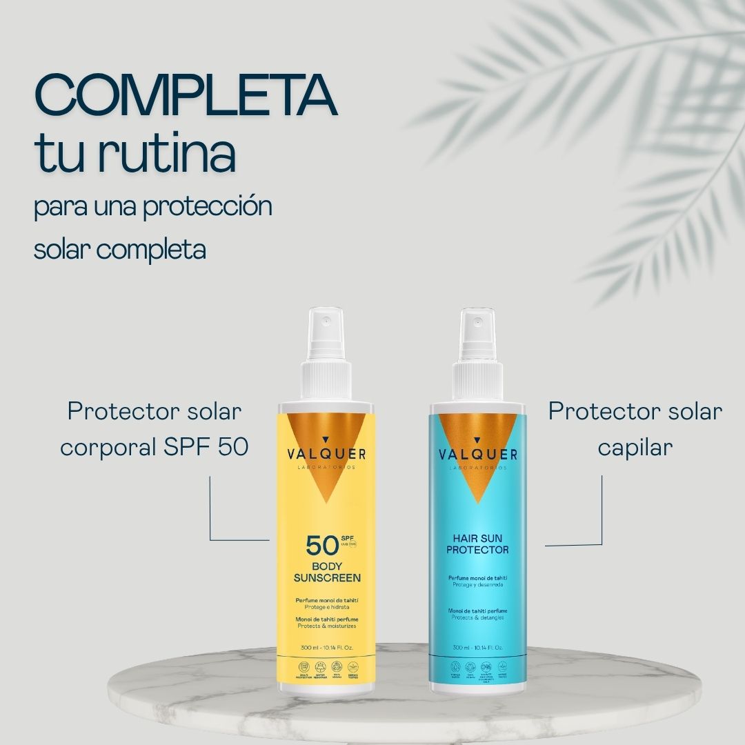 Sérum Solar Facial Invisible Protection SPF 50+ Antiedad e Hidratante - 40 ml Valquer®