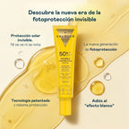 Sérum Solar Facial Invisible Protection SPF 50+ Antiedad e Hidratante - 40 ml Valquer®