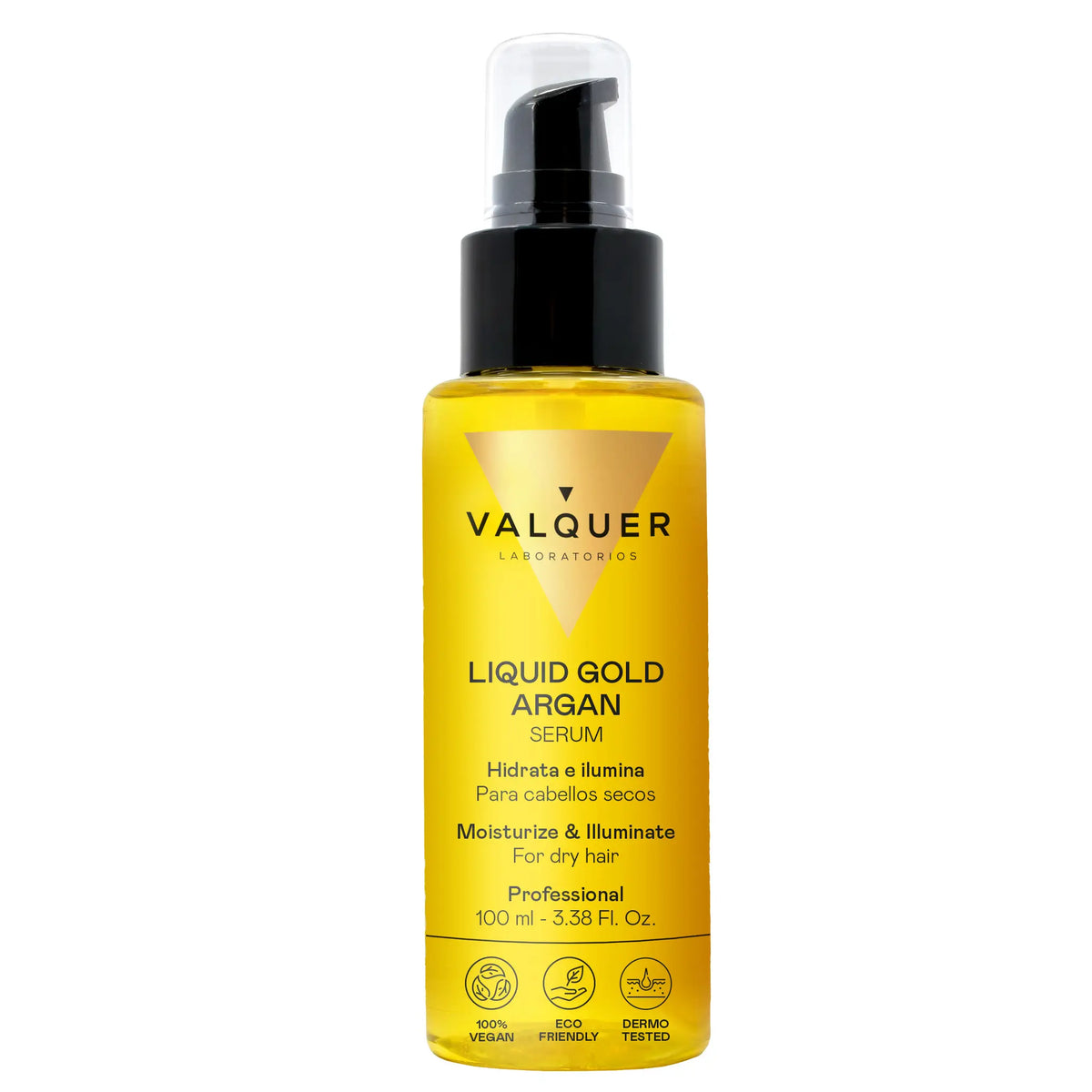 Sérum con Aceite de Argán y Oro Líquido – 100 ml Valquer®