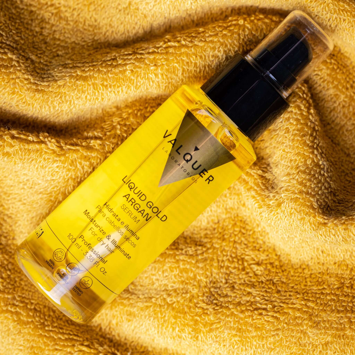 Sérum con Aceite de Argán y Oro Líquido – 100 ml Valquer®