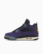 Jordan 4 Retro Lakers - vista lateral