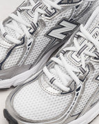 New Balance 740v2 Blanca Gris y Azul Marino - suela