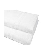 Toalla Blanca de Lavabo, Pack de 4 Unidades (imagen 3)