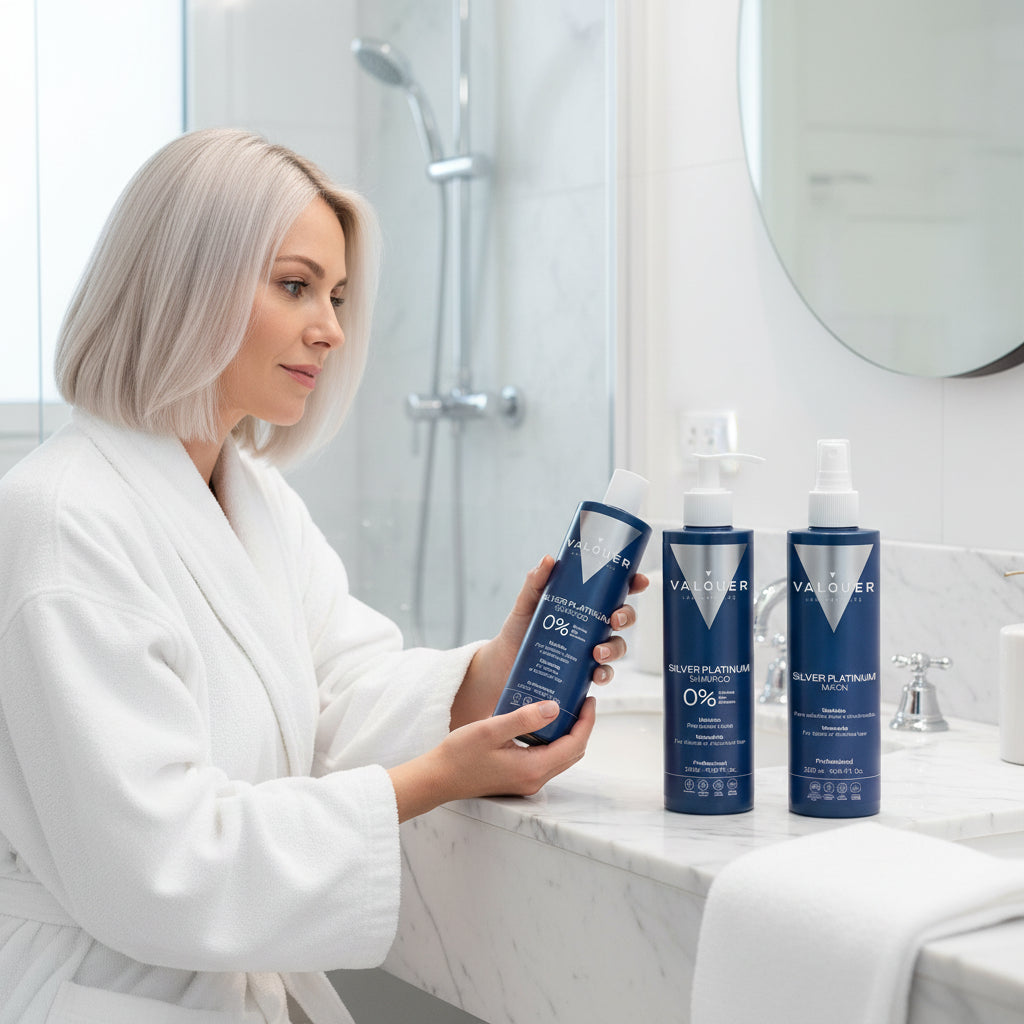 Pack Silver - Champú, Mascarilla y Loción - 1000 ml Valquer®