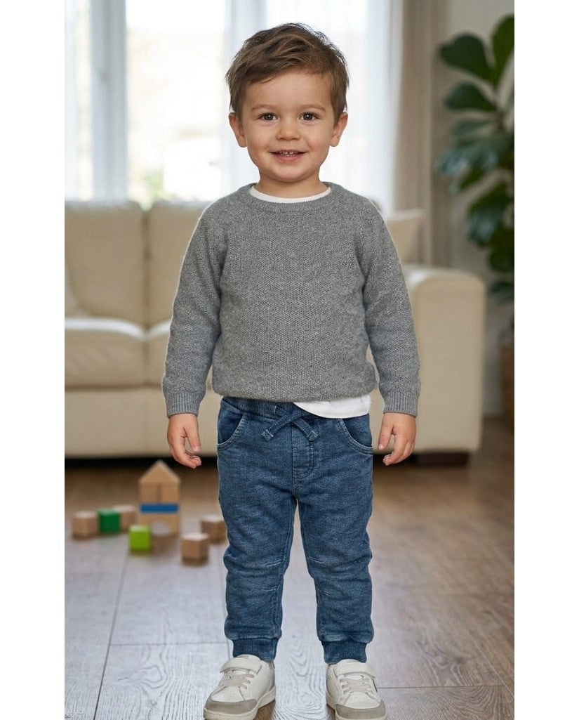 Pantalón Vaquero Estilo Jogger Niño